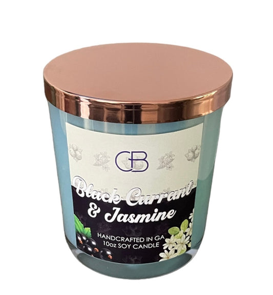 Black Currant & Jasmine Soy Candle