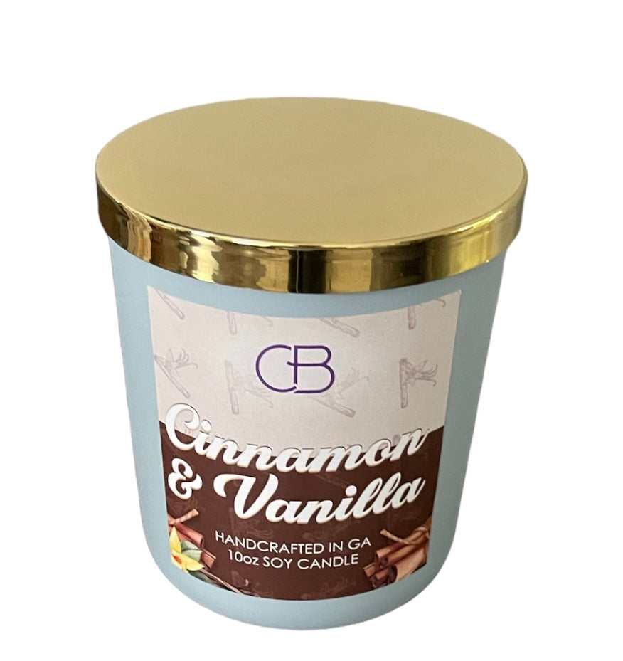Cinnamon & Vanilla Soy Candle