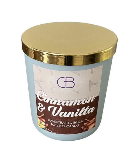 Cinnamon & Vanilla Soy Candle