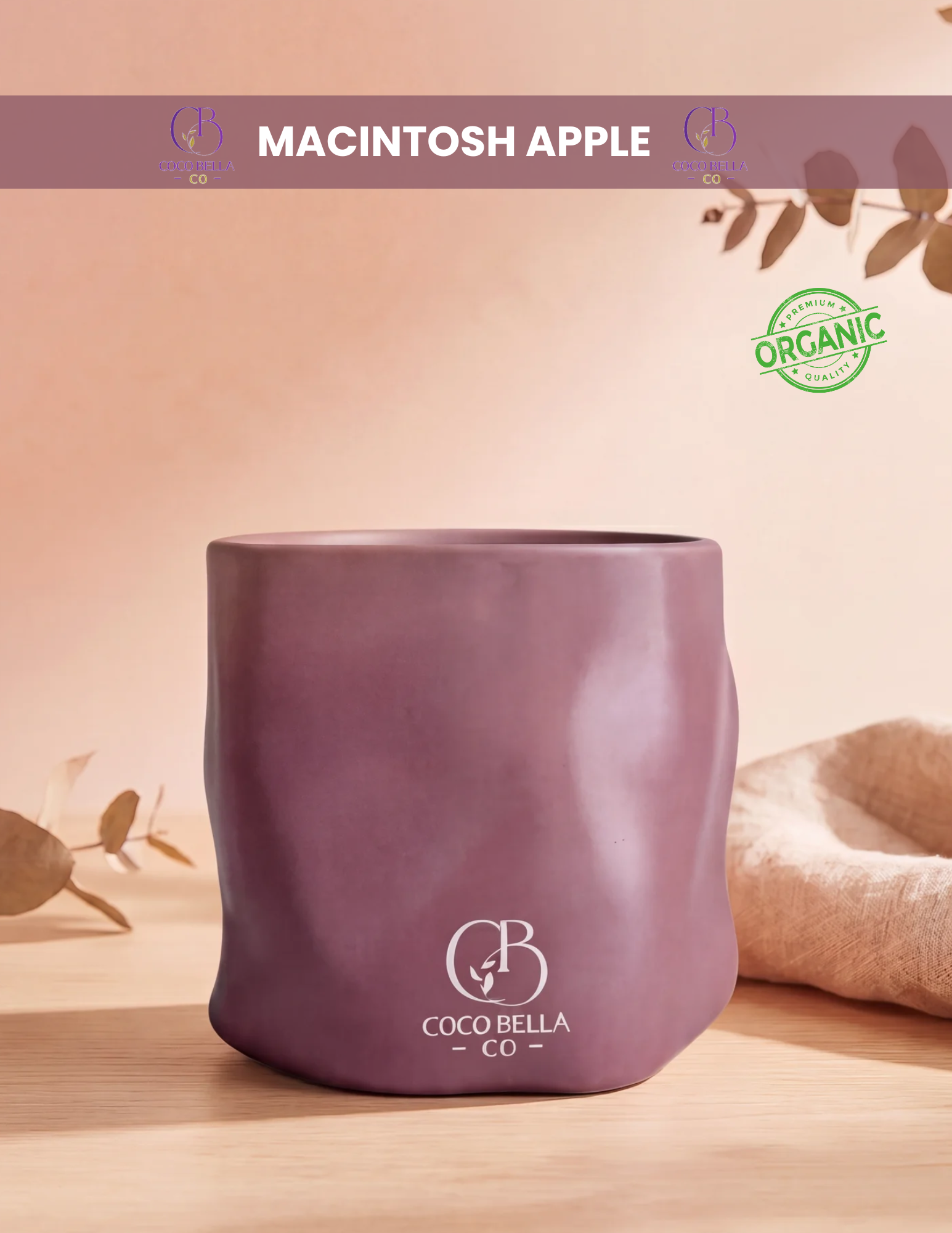 Macintosh Apple Soy Candle