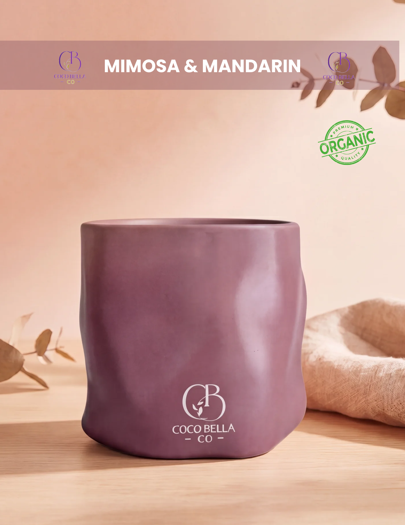 Mimosa & Mandarin Soy Candle