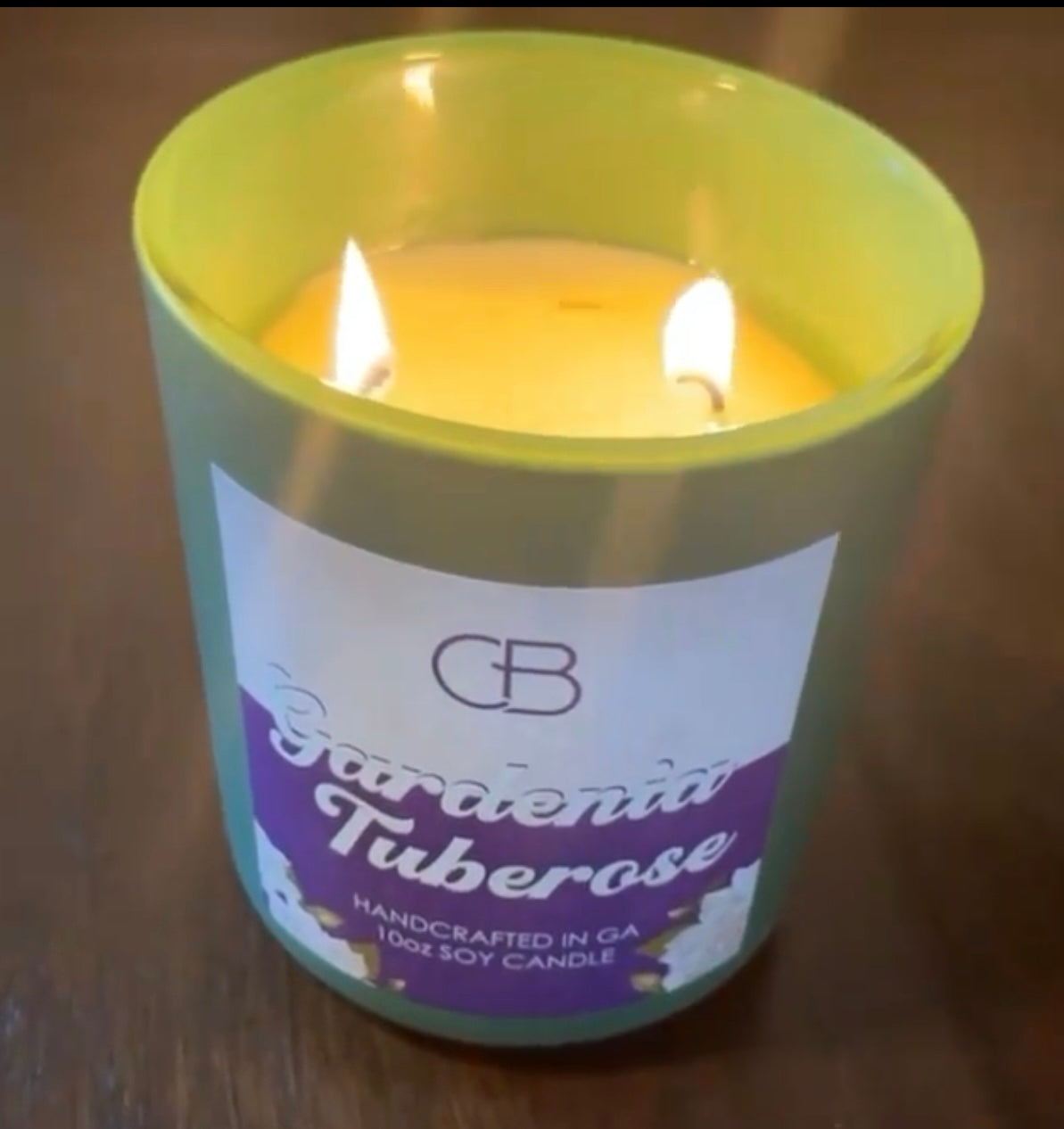 Gardenia Tuberose Soy Candle