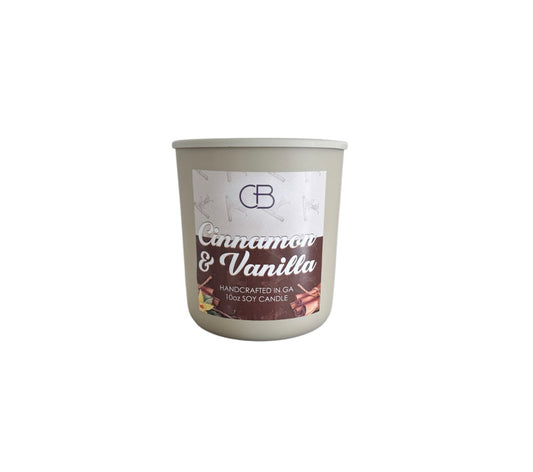 Cinnamon & Vanilla Soy Candle