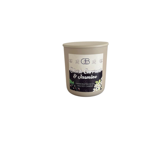 Black Currant & Jasmine Soy Candle