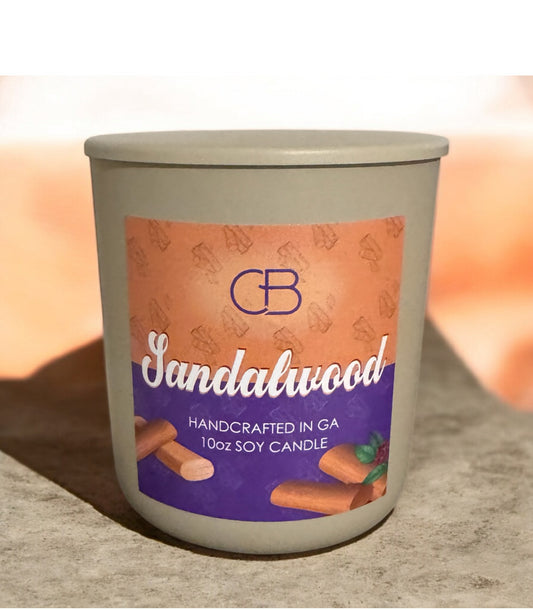 Sandalwood Soy Candle